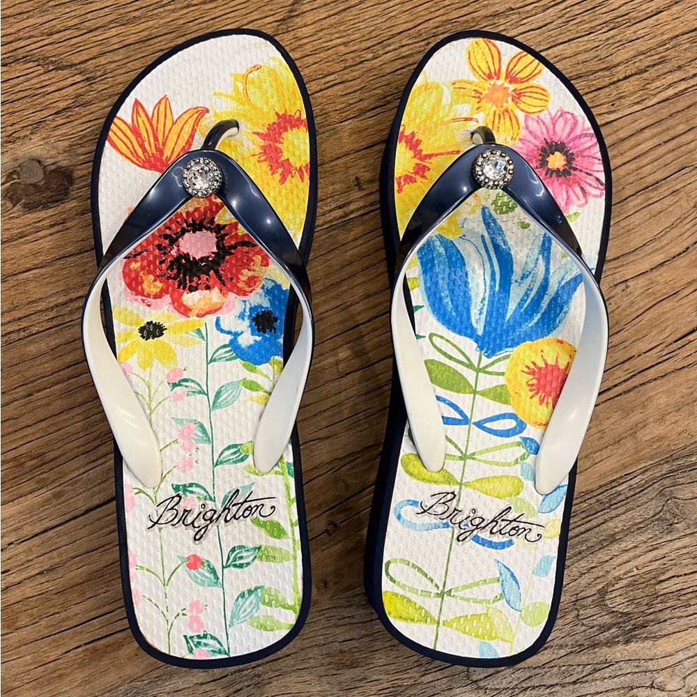 Brighton flip-flops, size 9